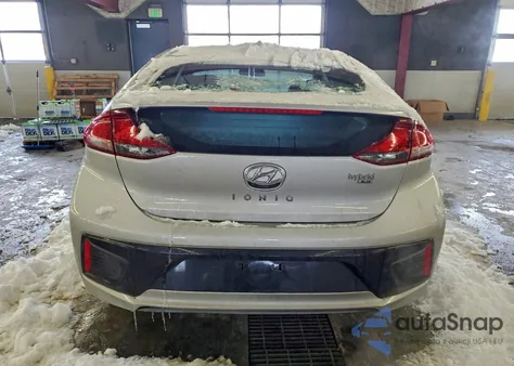 2019 Hyundai Ioniq Blue из США, поврежденный, VIN KMHC65LCXKU156830